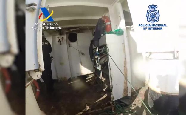 Nueve toneladas de coca incautadas en una semana en Canarias